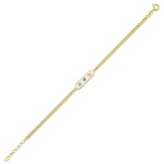 Altın Kalpli Çocuk Bileklik