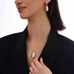 Altın İkili Damla Set