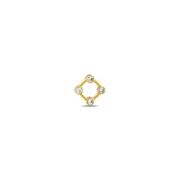Altın Taşlı Tragus Piercing