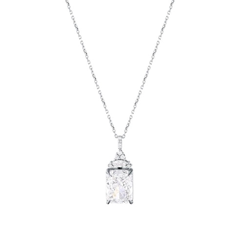 Violet Emerald Kesim Pırlanta Kolye