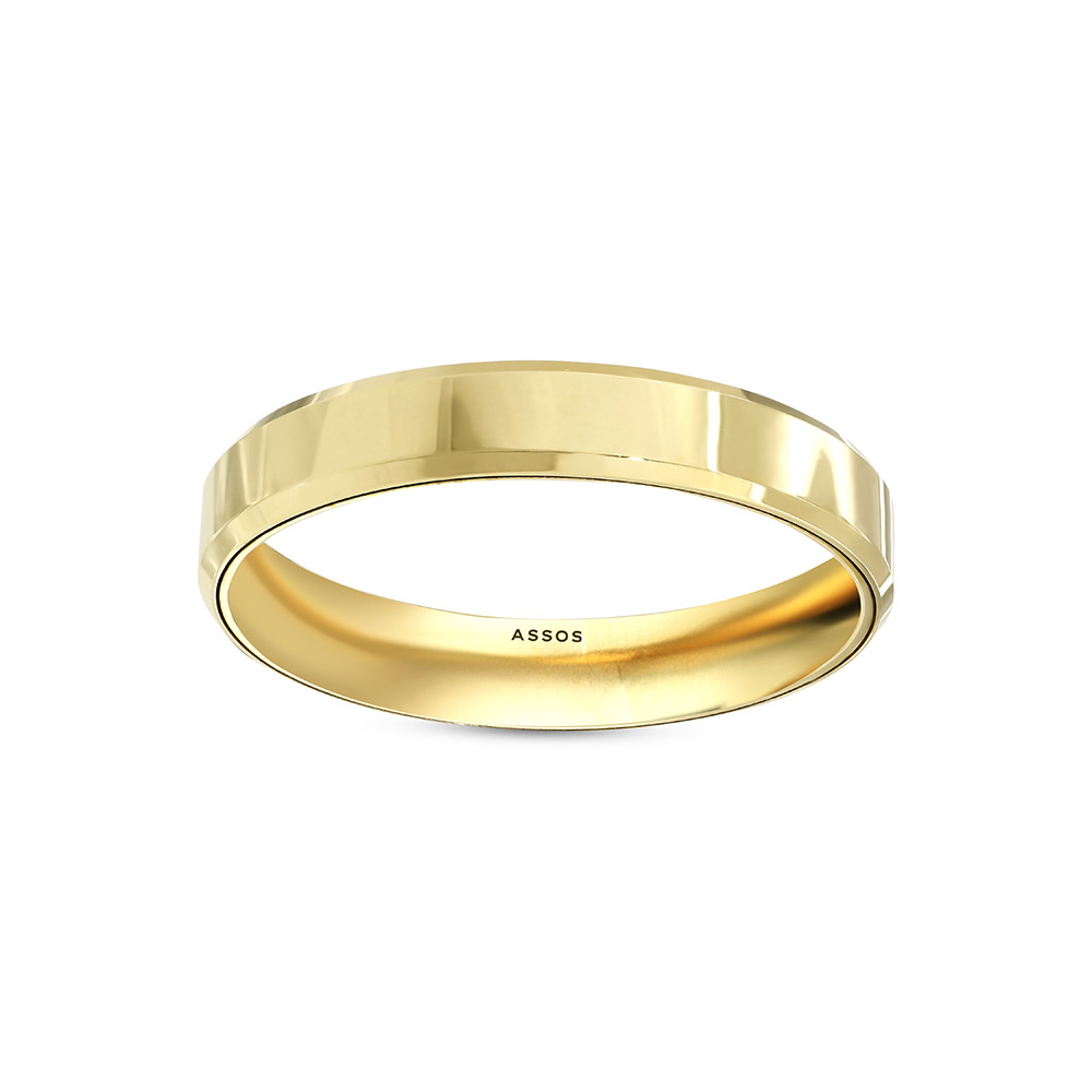 Altın Superlight Erkek Alyans - 4 mm