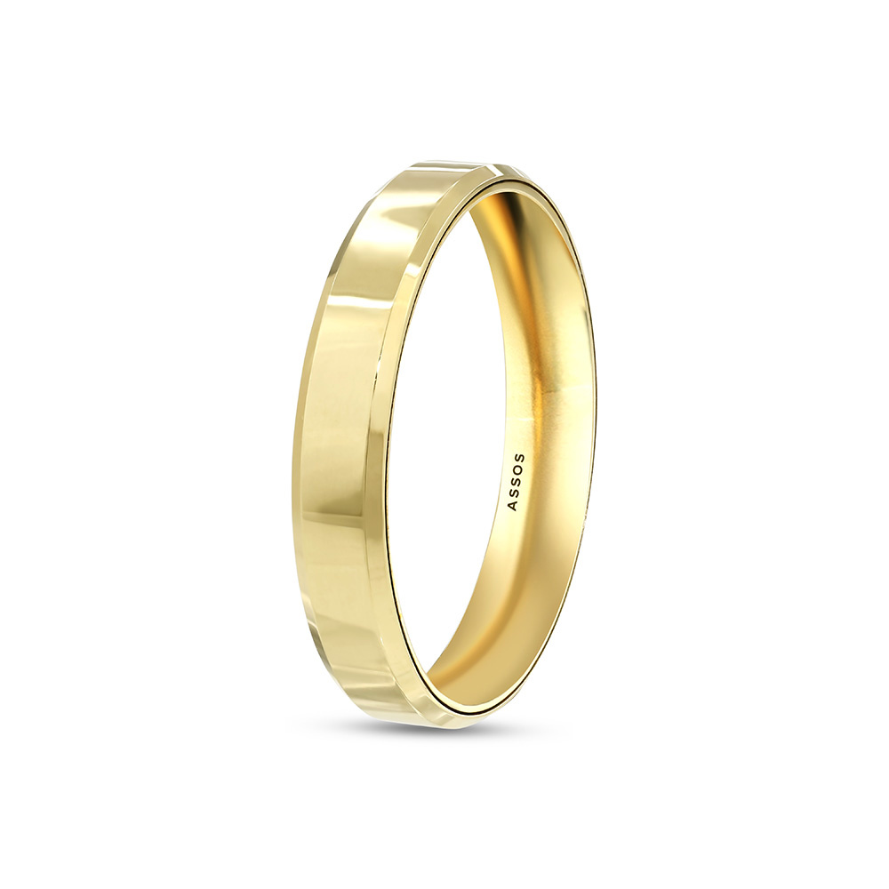 Altın Superlight Erkek Alyans - 4 mm