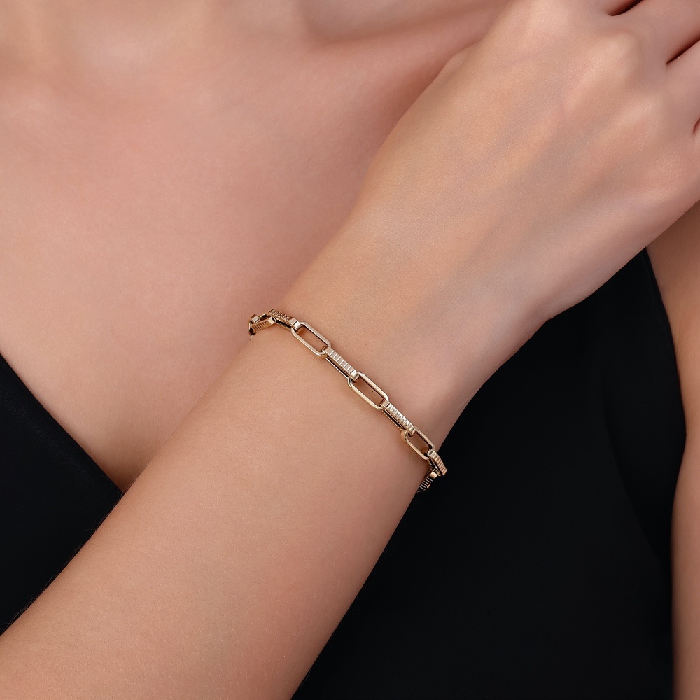 Altın Zincir Bileklik