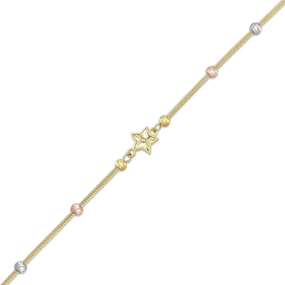 Altın Yıldız Bileklik