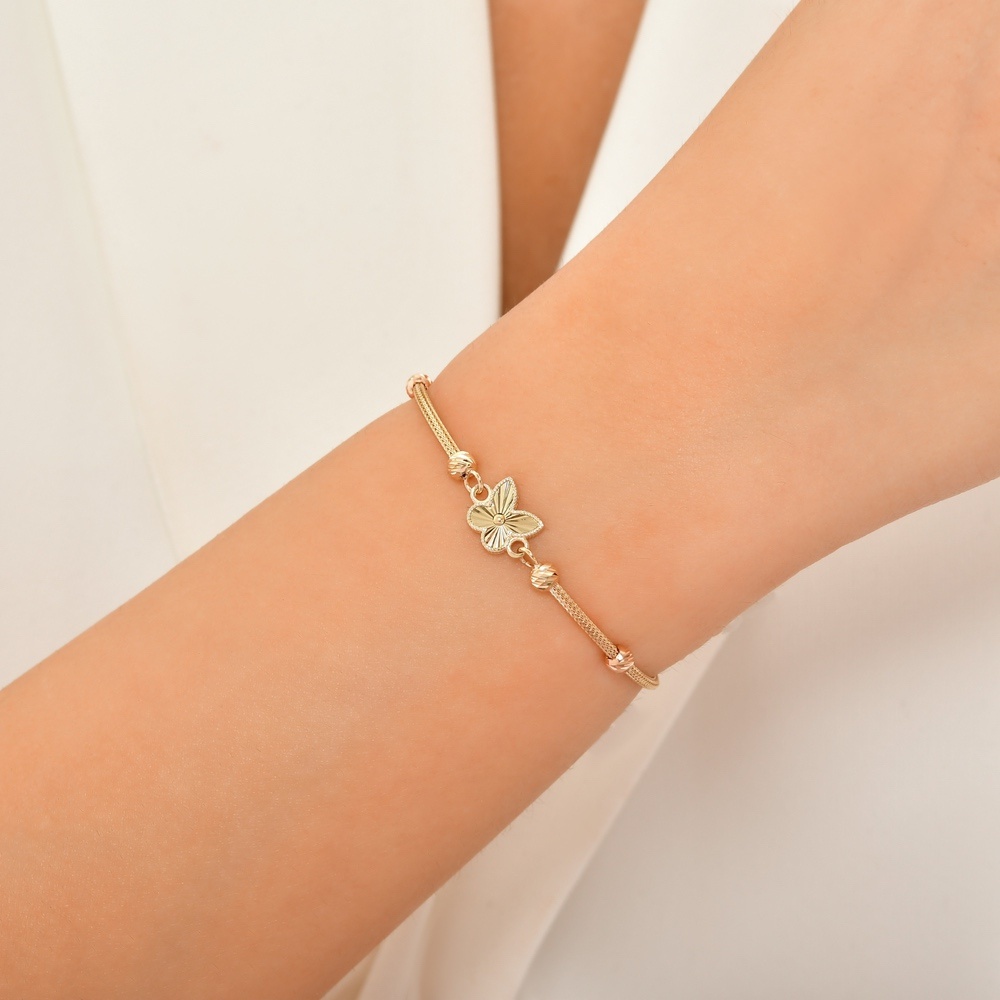 Altın Kelebek Bileklik