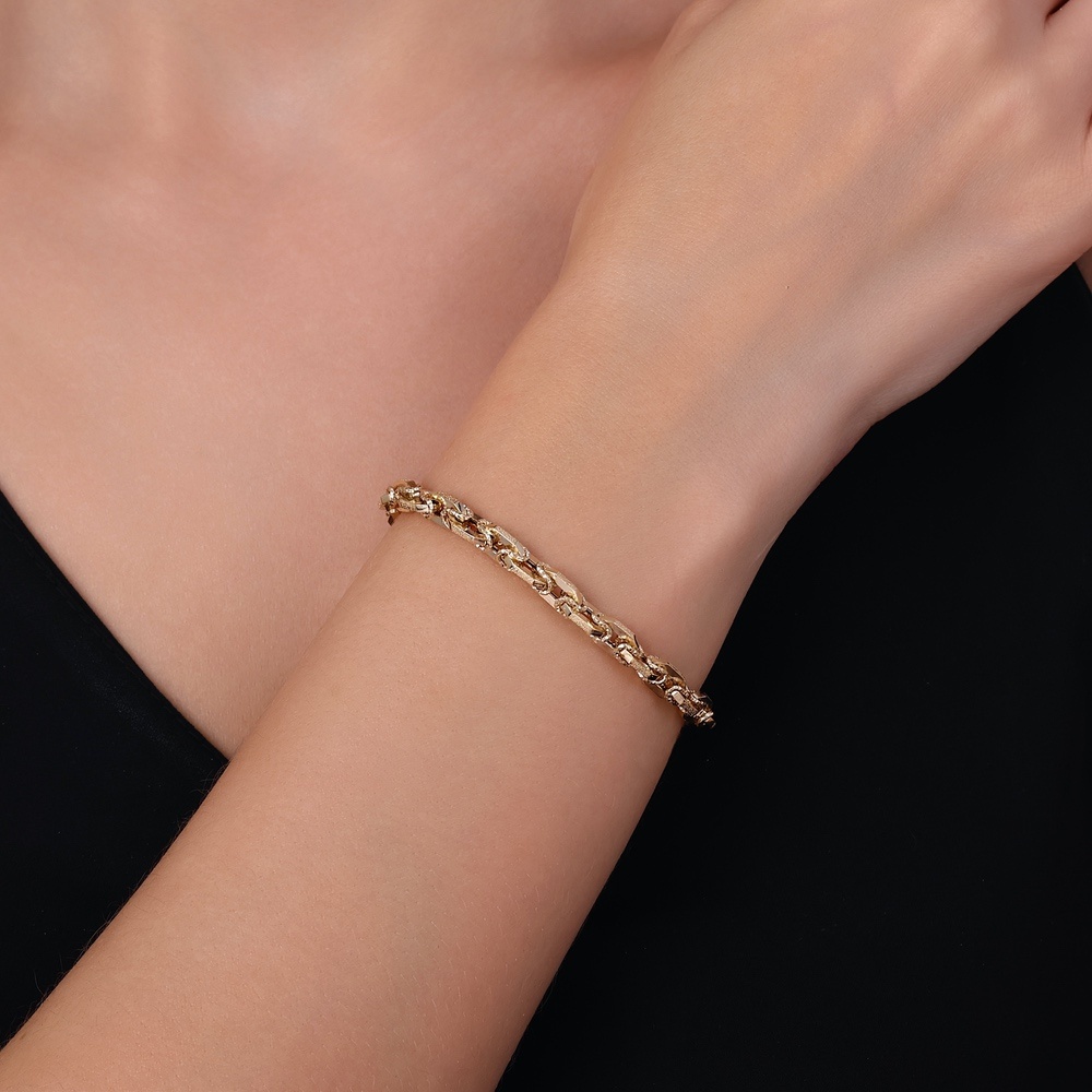 Altın Zincir Bileklik