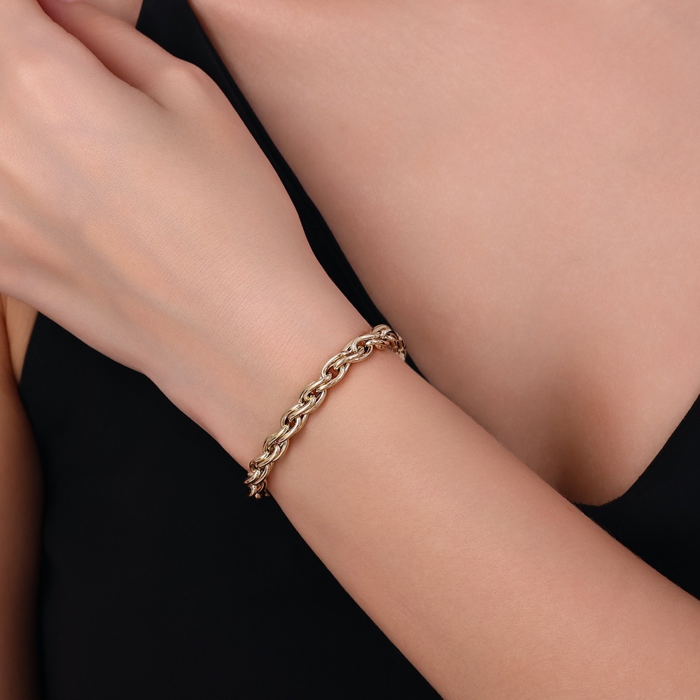 Altın Zincir Bileklik