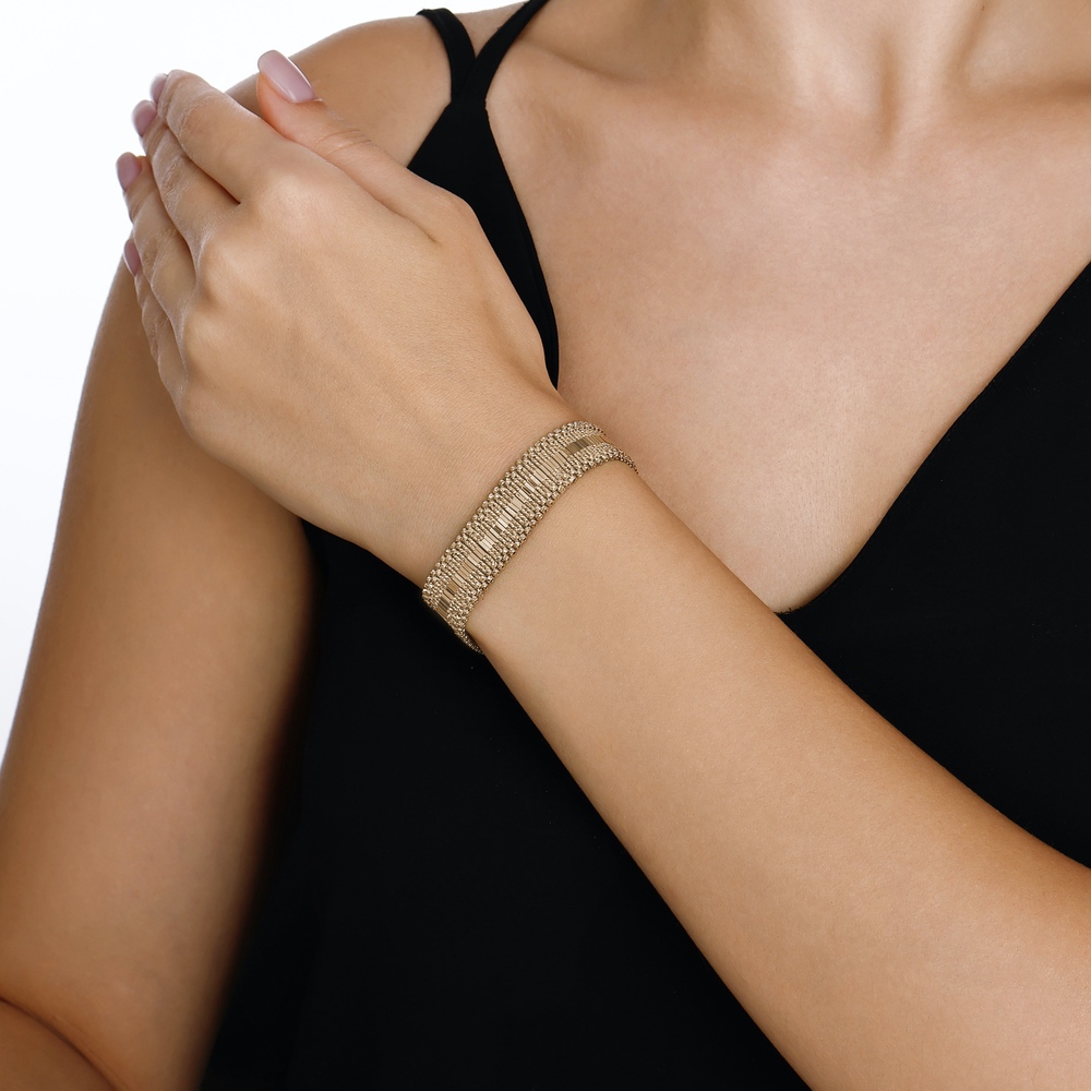 Altın Tasarım Bileklik