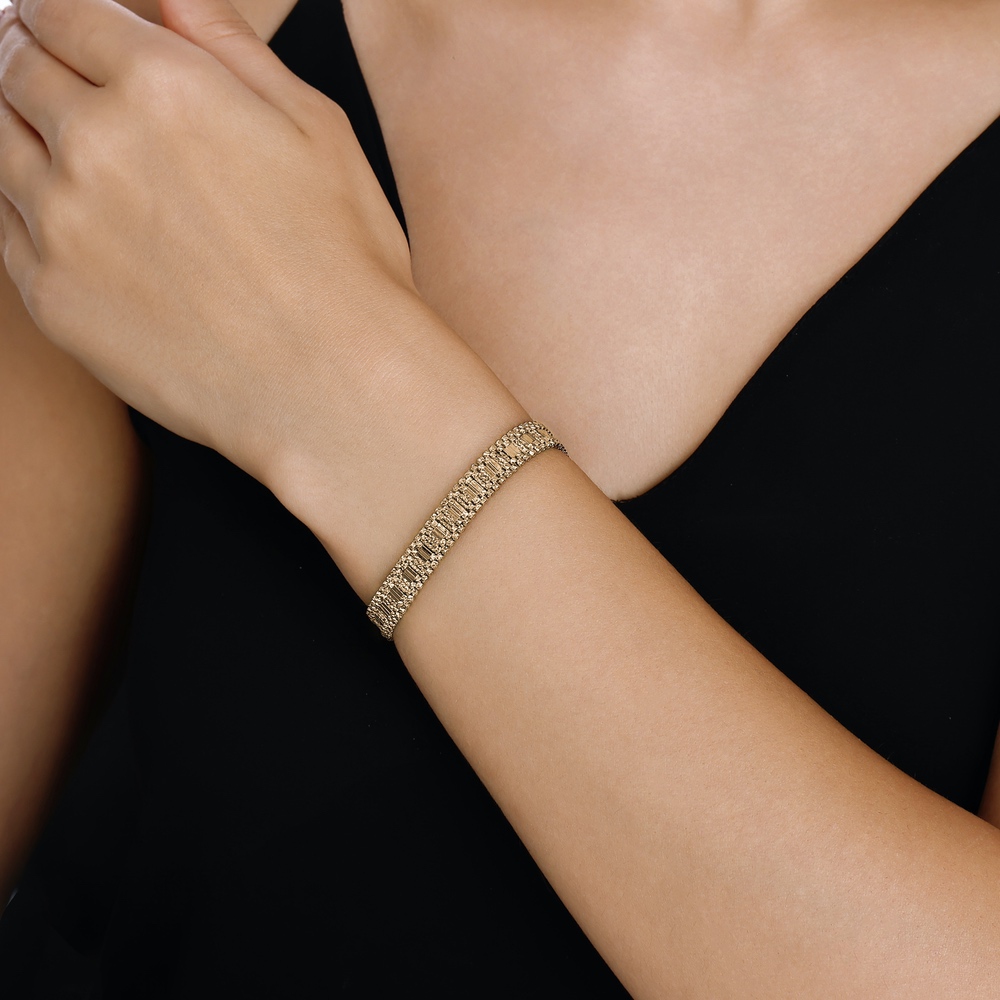 Altın Tasarım Bileklik