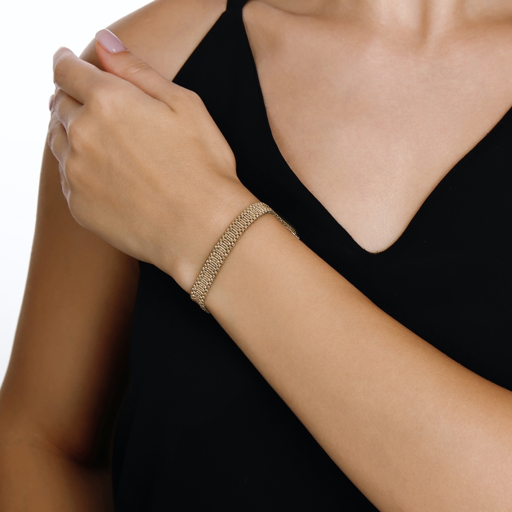 Altın Tasarım Bileklik