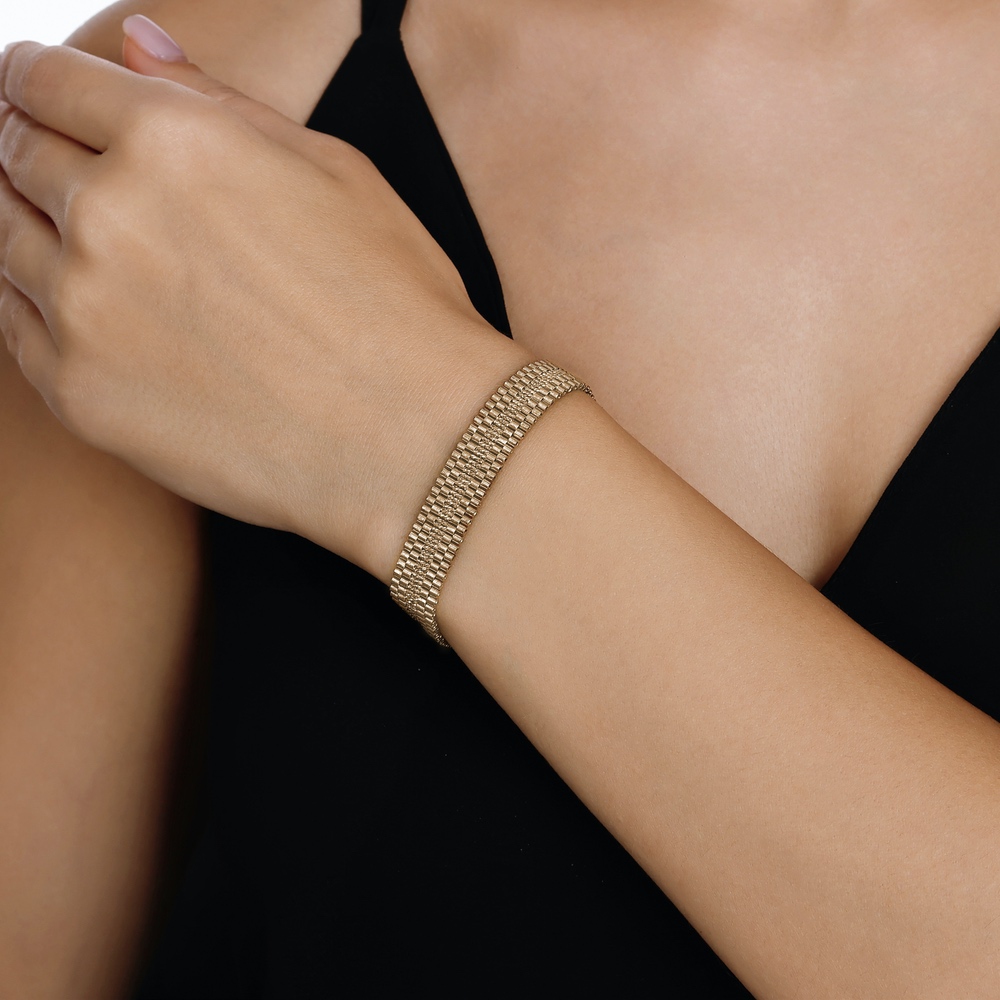 Altın Tasarım Bileklik