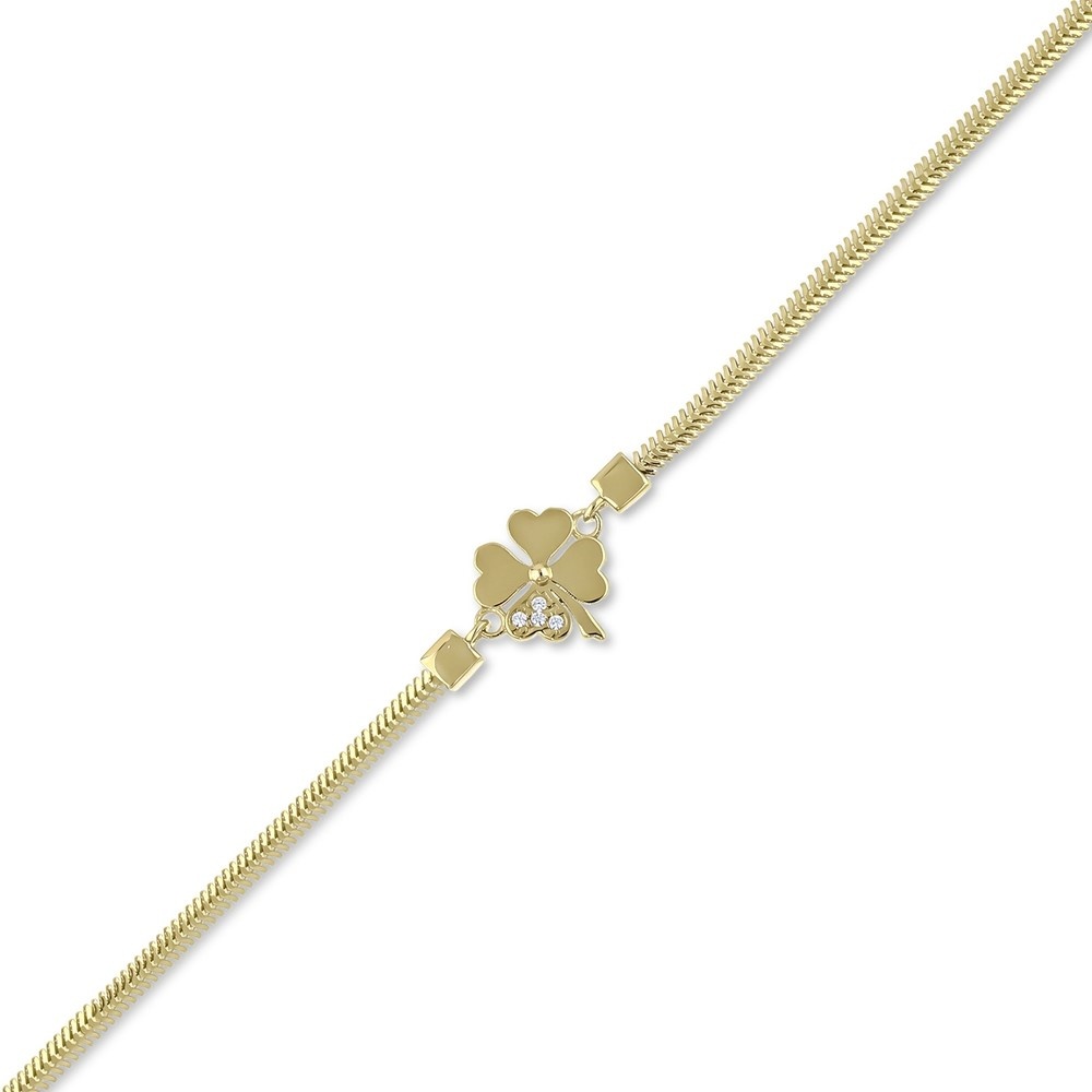 Altın Yonca Bileklik