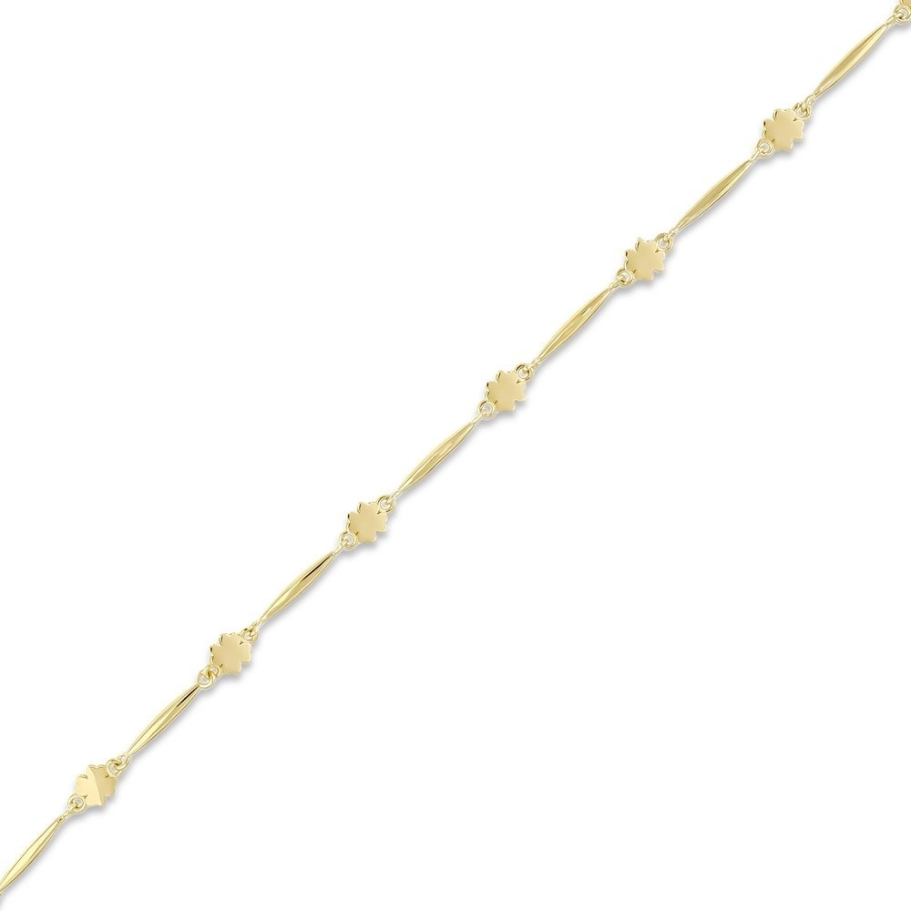 Altın Yonca Bileklik