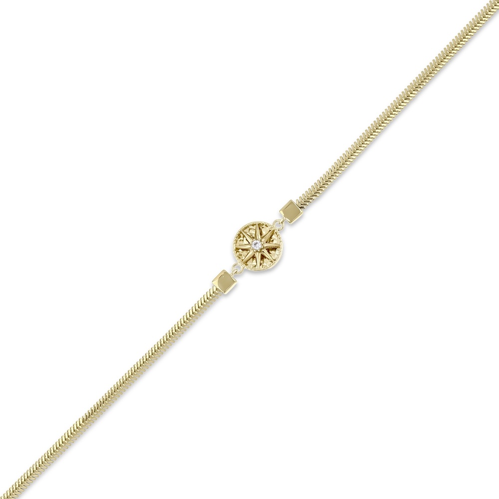 Altın Yıldız Zincir Bileklik