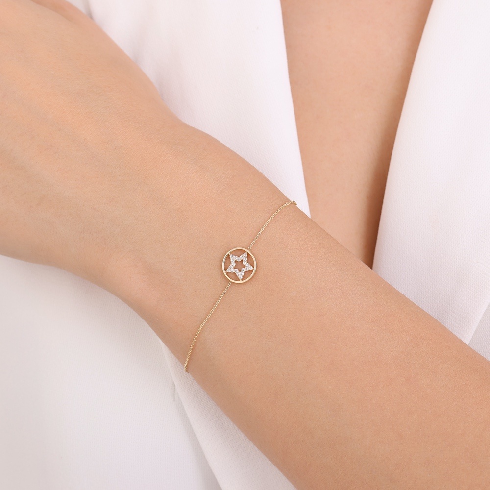 Altın Yıldız Bileklik