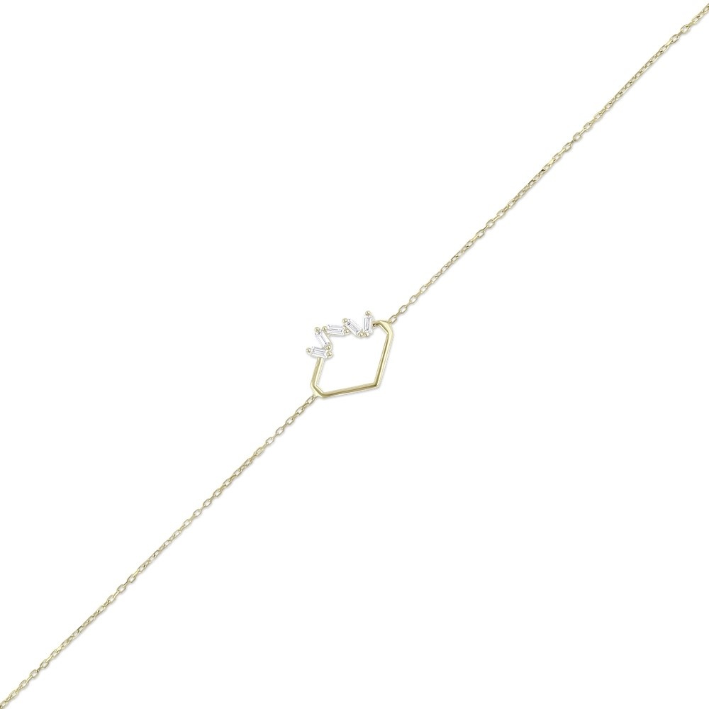 Altın Taşlı Bileklik