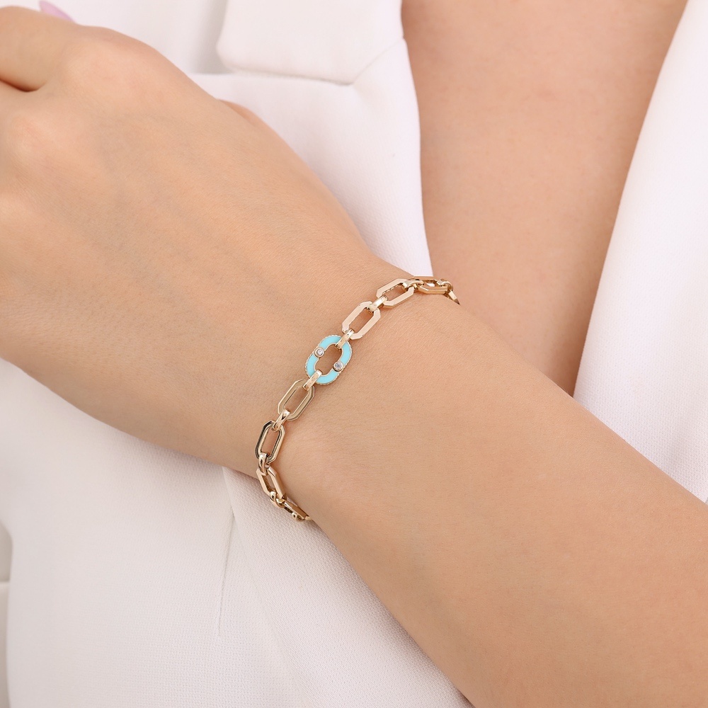 Altın Zincir Bileklik