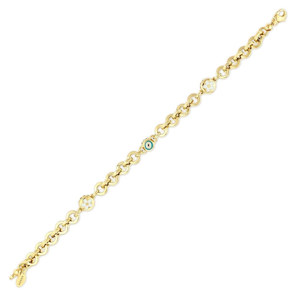 Altın Nazar Boncuklu Bileklik