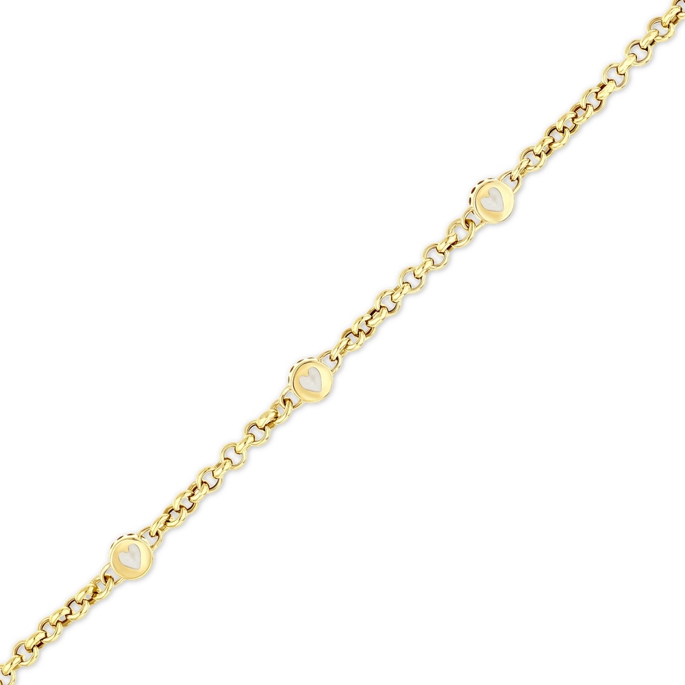 Altın Yıldız Zincir Bileklik