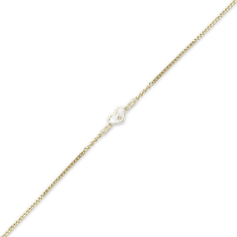 Altın Kalp Bileklik