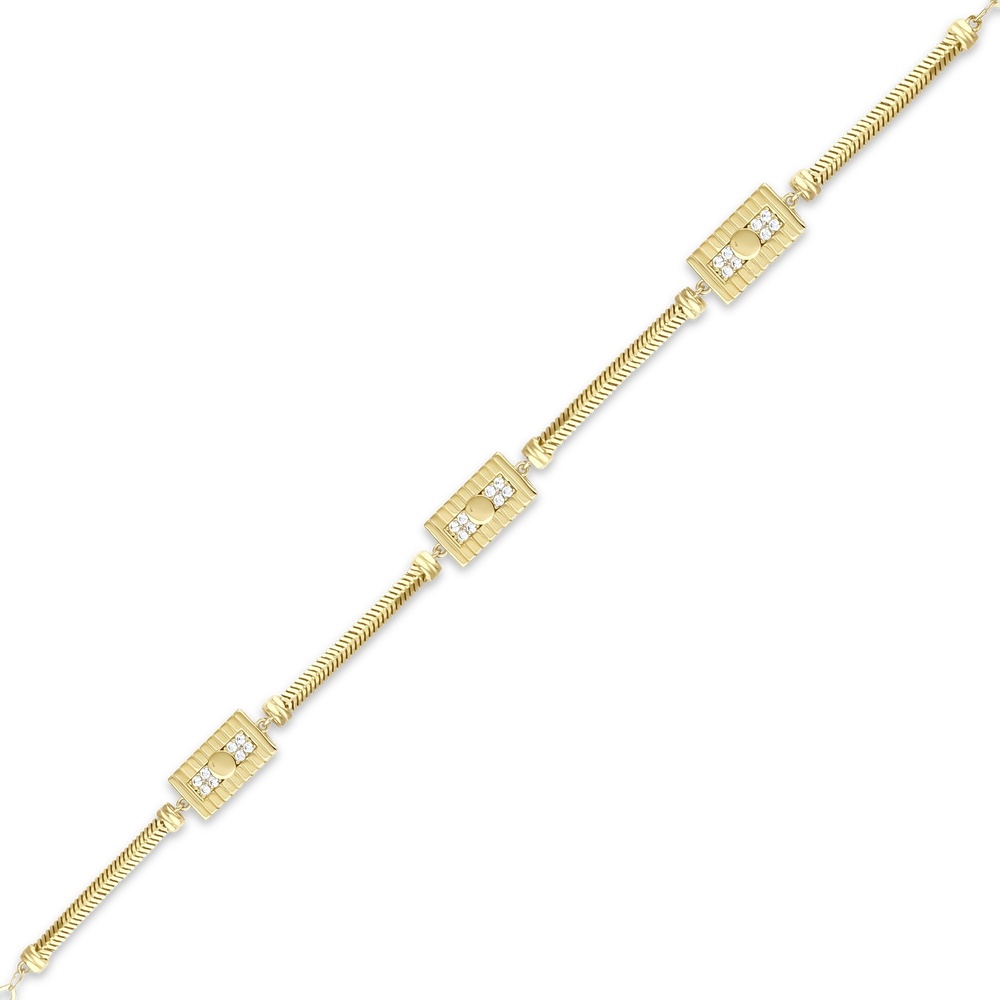 Altın Tasarım Zincir Bileklik