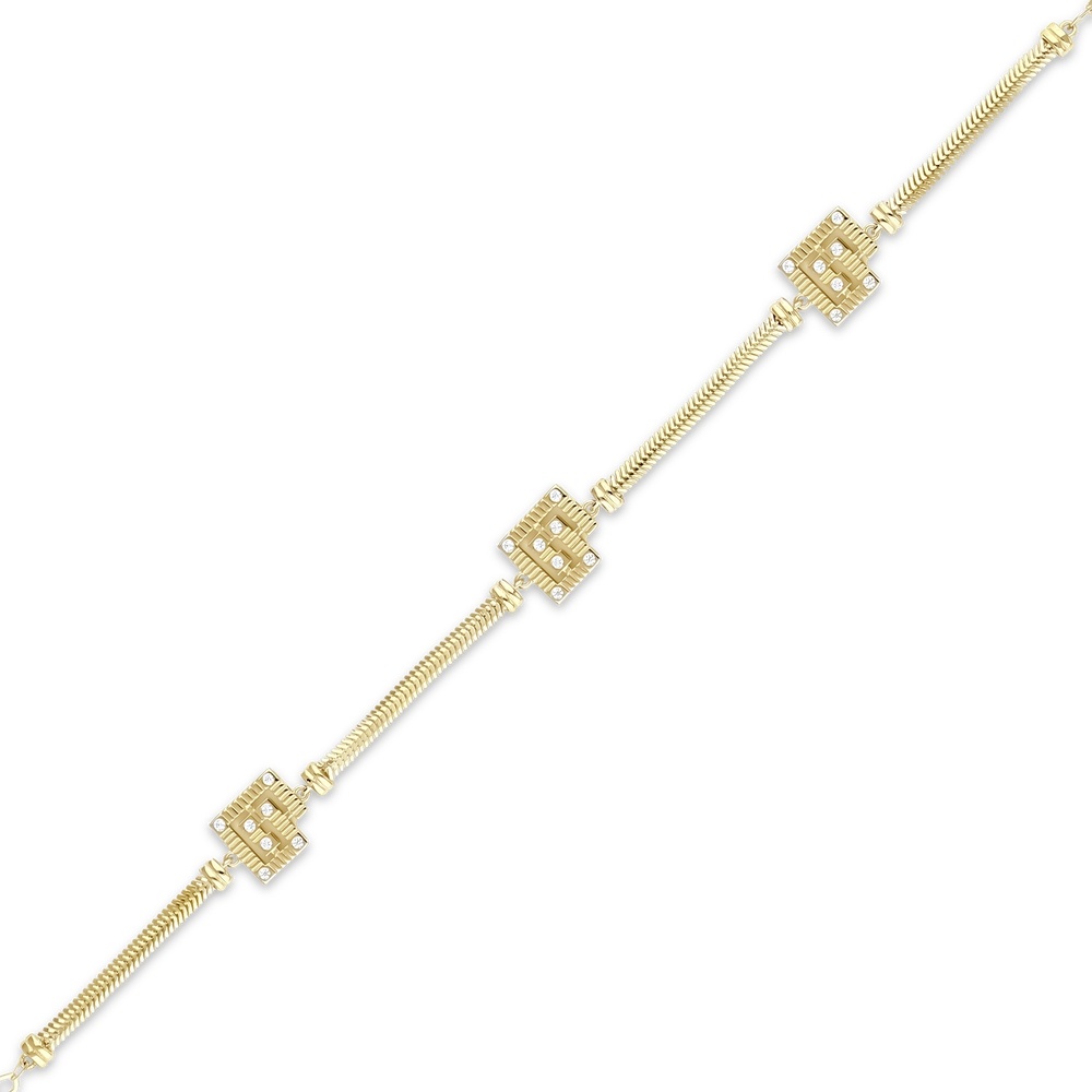 Altın Tasarım Zincir Bileklik