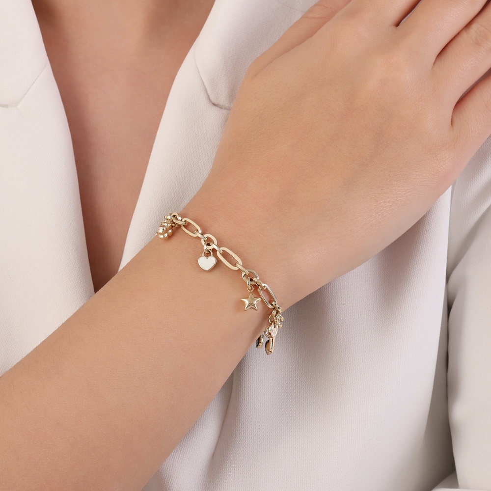 Altın Şans Zincir Bileklik