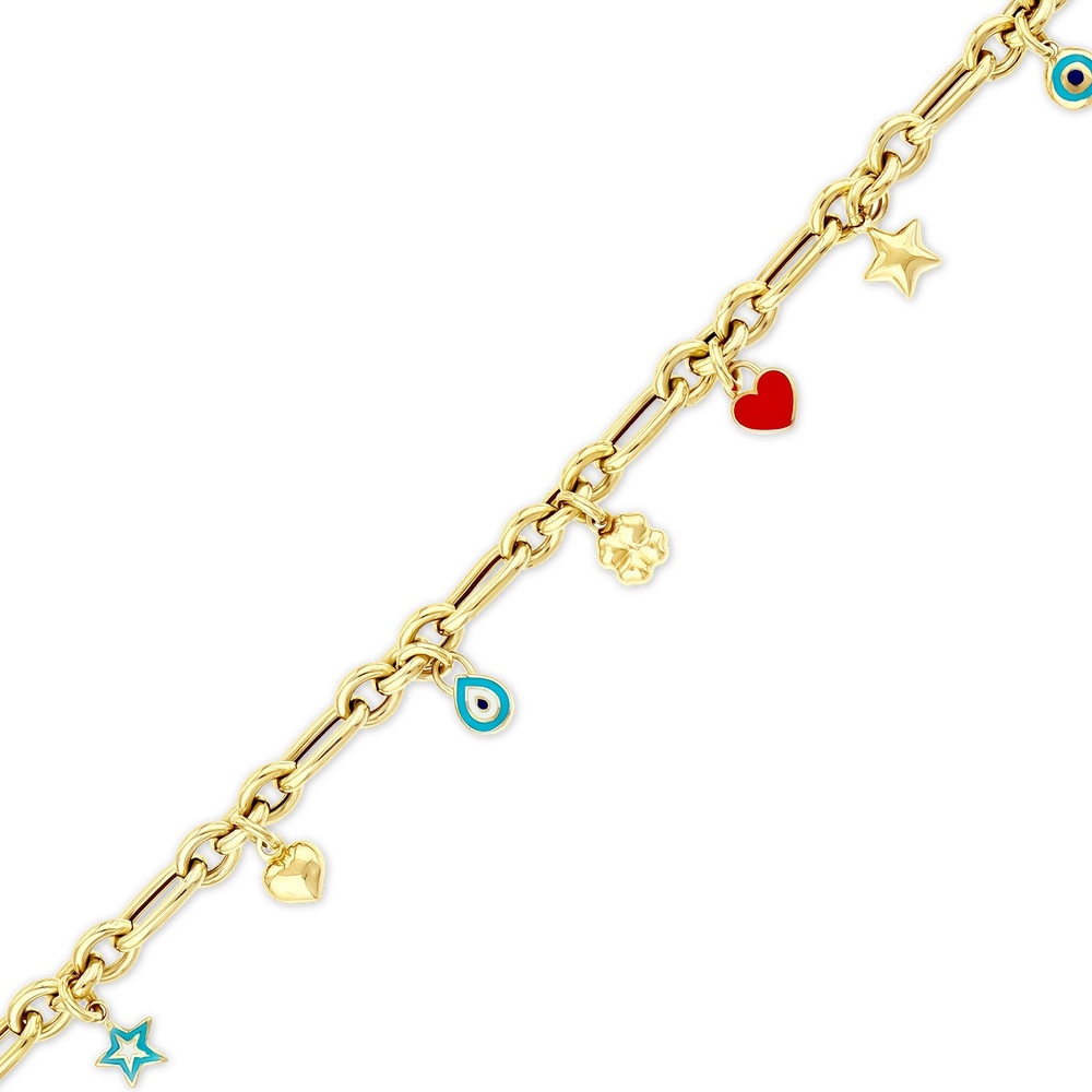 Altın Şans Zincir Bileklik