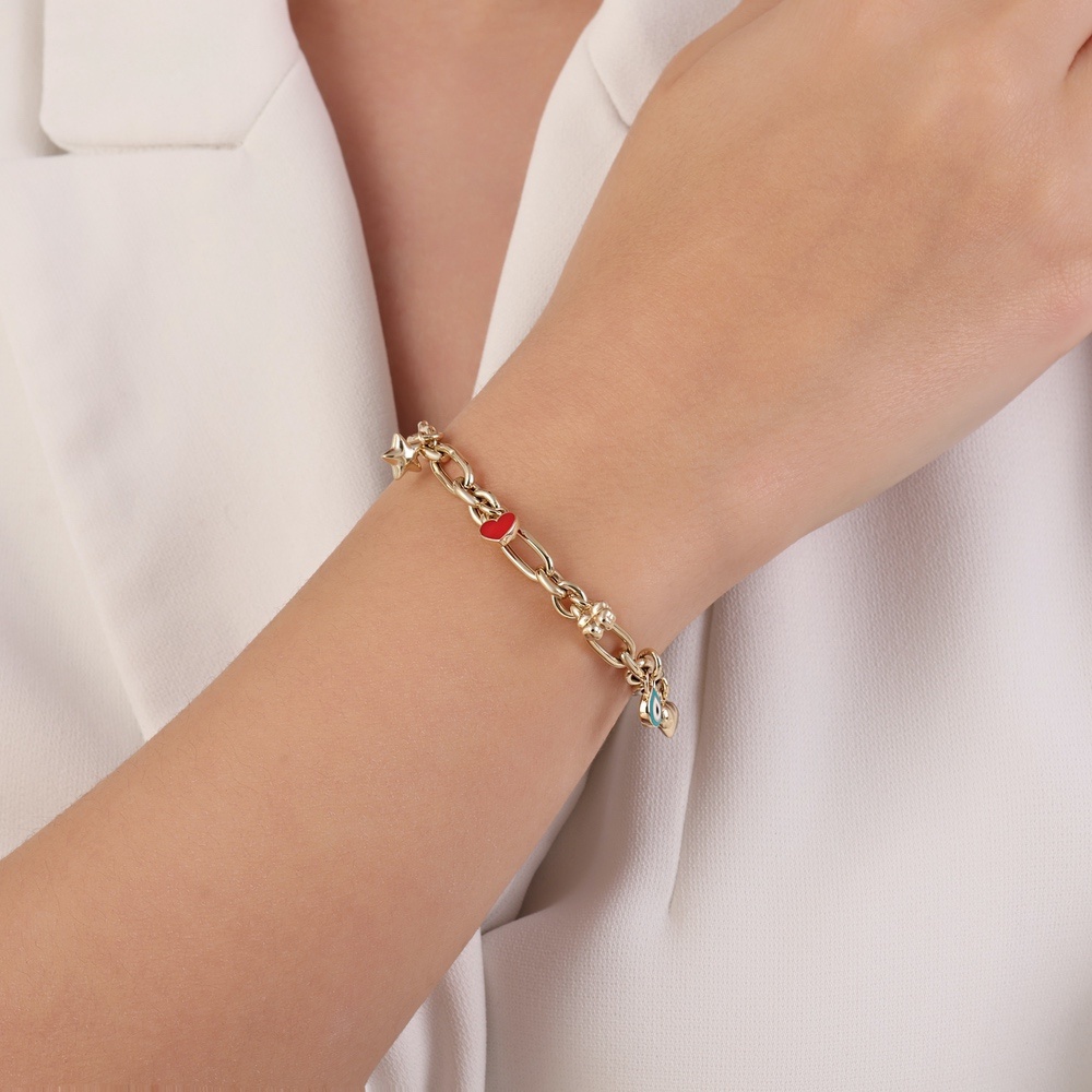 Altın Şans Zincir Bileklik