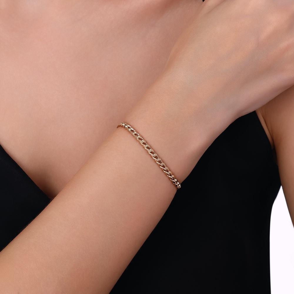 Altın Zincir Bileklik