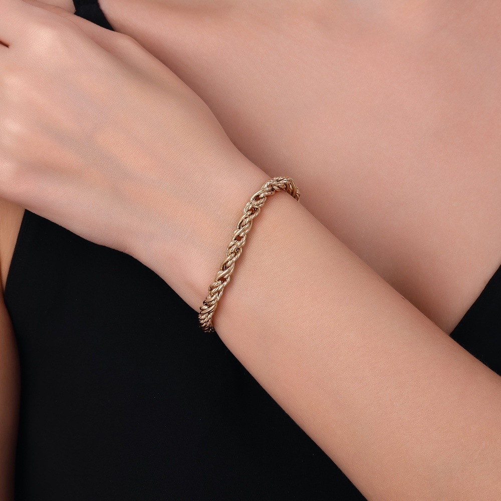 Altın Zincir Bileklik