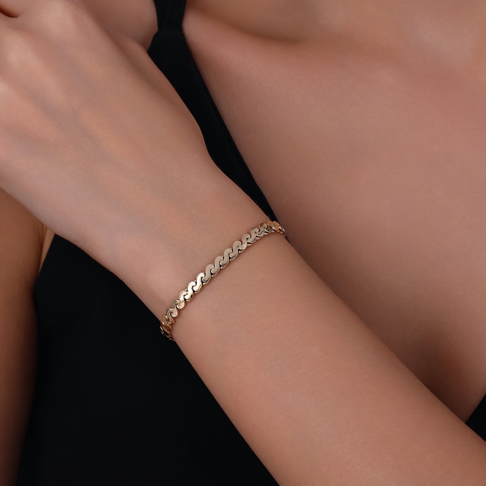 Altın Zincir Bileklik