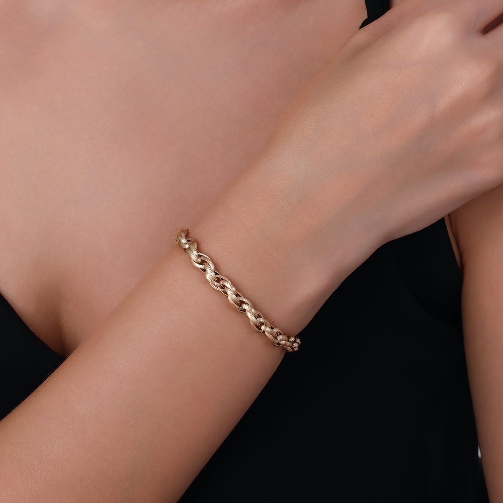 Altın Zincir Bileklik