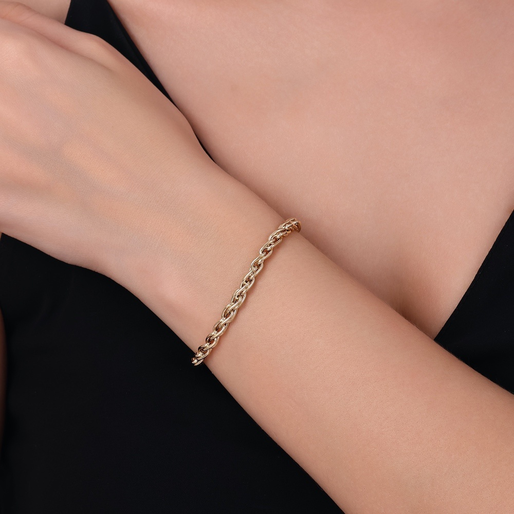 Altın Zincir Bileklik