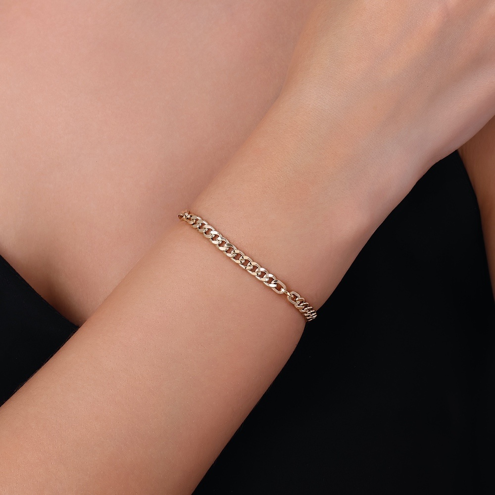 Altın Zincir Bileklik