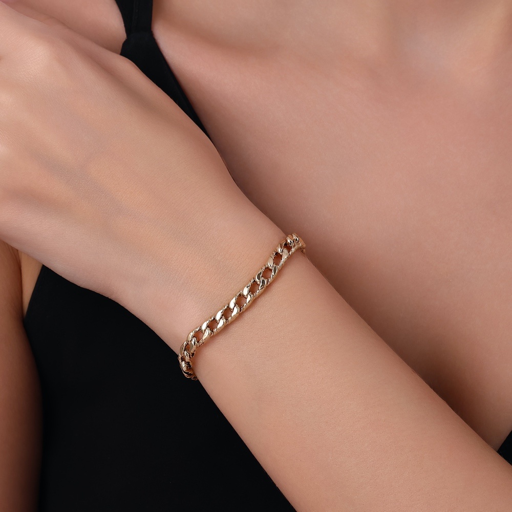 Altın Zincir Bileklik