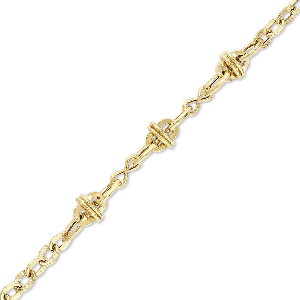 Altın Tasarım Zincir Bileklik