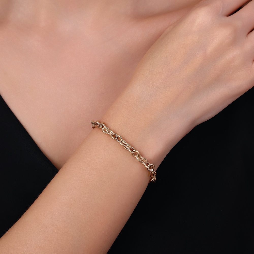 Altın Zincir Bileklik