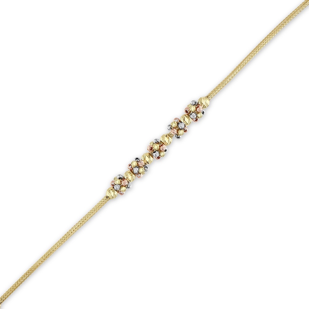 Altın Çiçek Bileklik