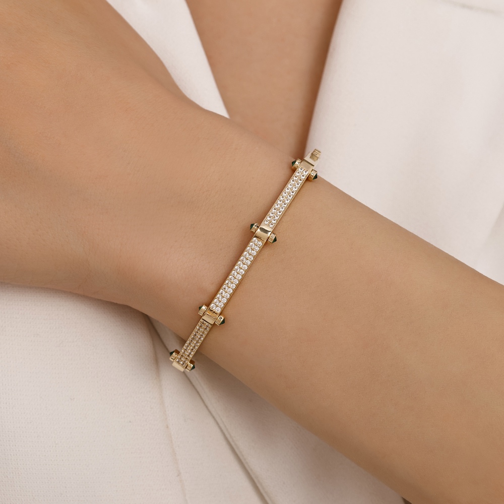 Altın Tasarım Kelepçe