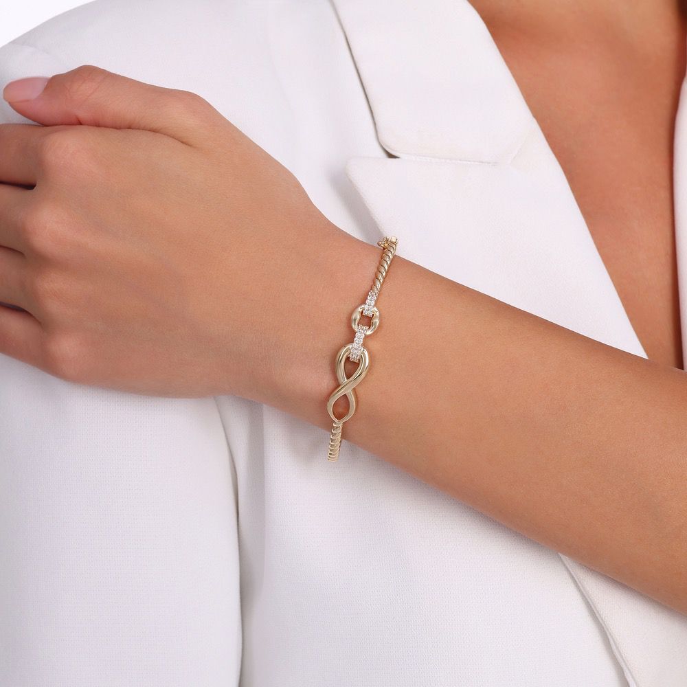 Altın Tasarım Kelepçe