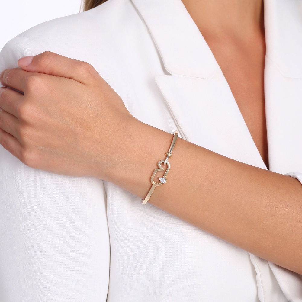 Altın Tasarım Kelepçe