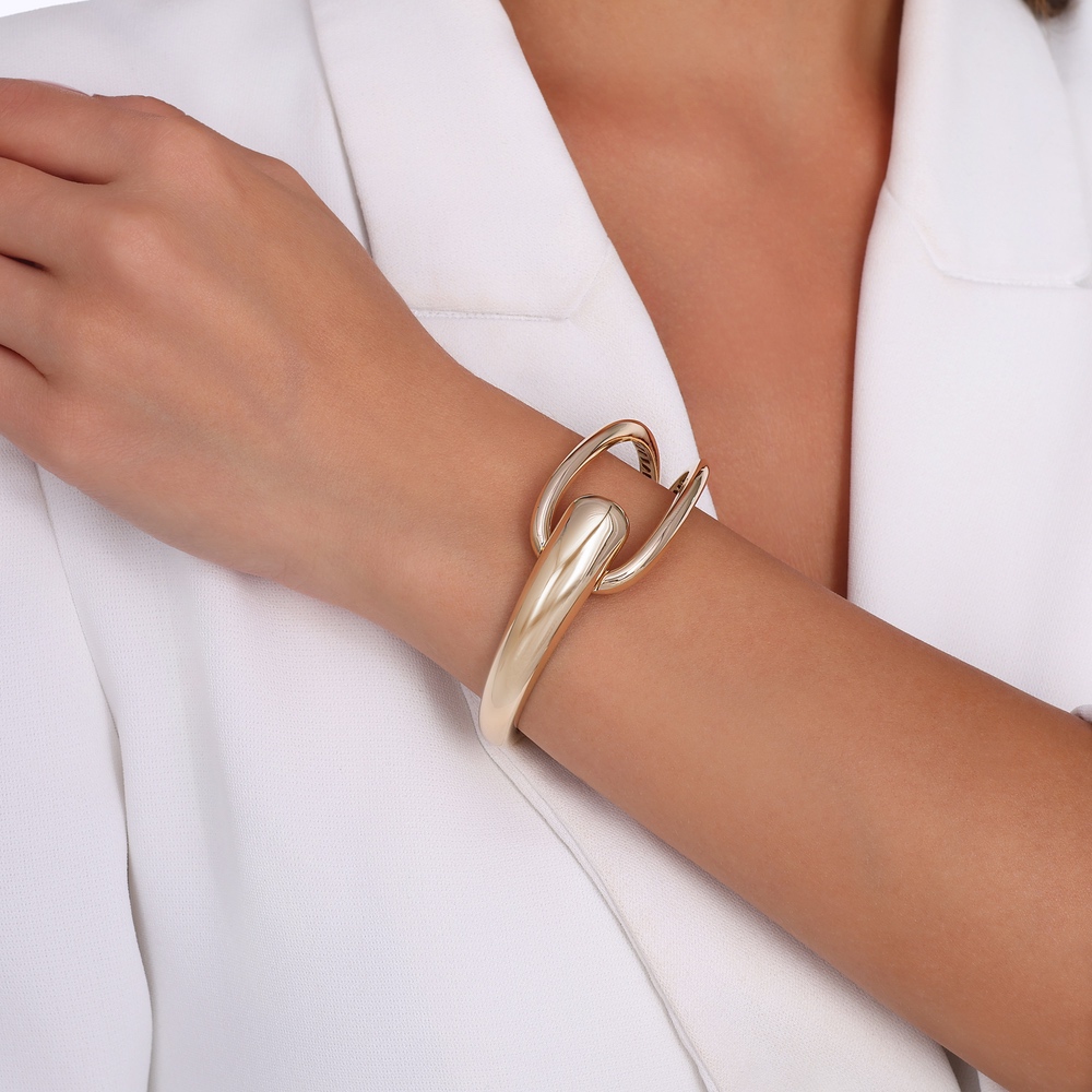 Altın Tasarım Kelepçe