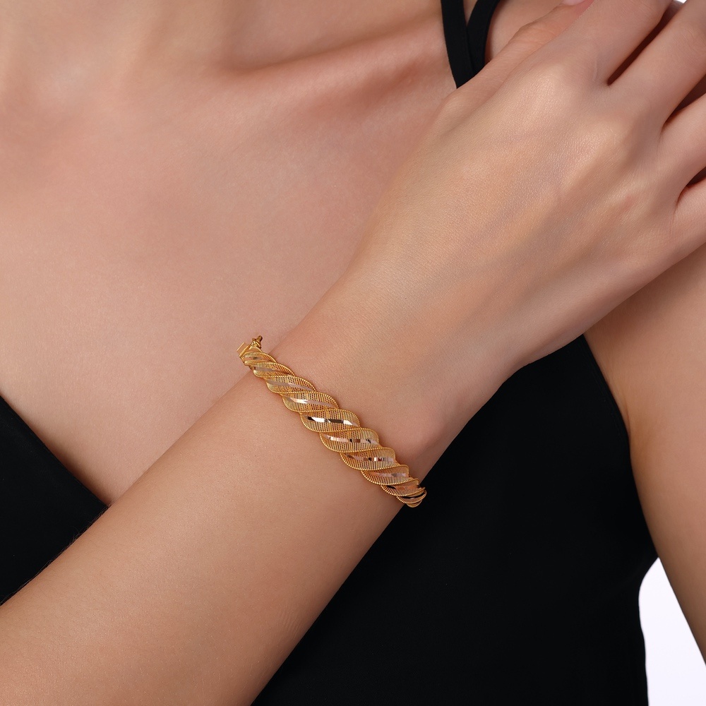 Altın Kelepçe Bilezik