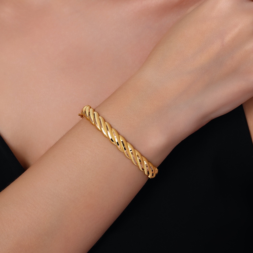 Altın Kelepçe Bilezik