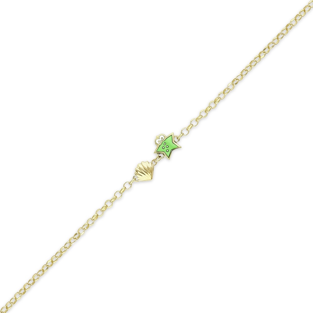 Altın Çocuk Yıldız Bileklik