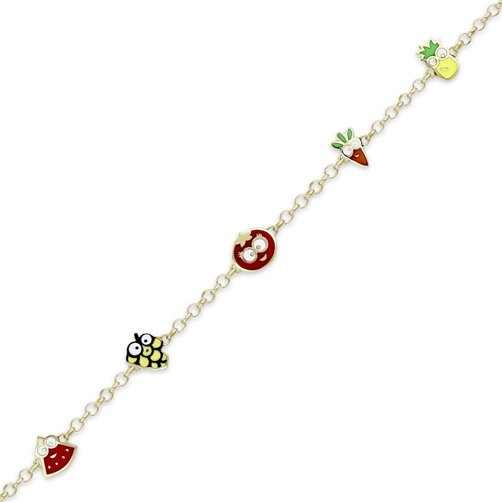 Altın Meyve Çocuk Bileklik