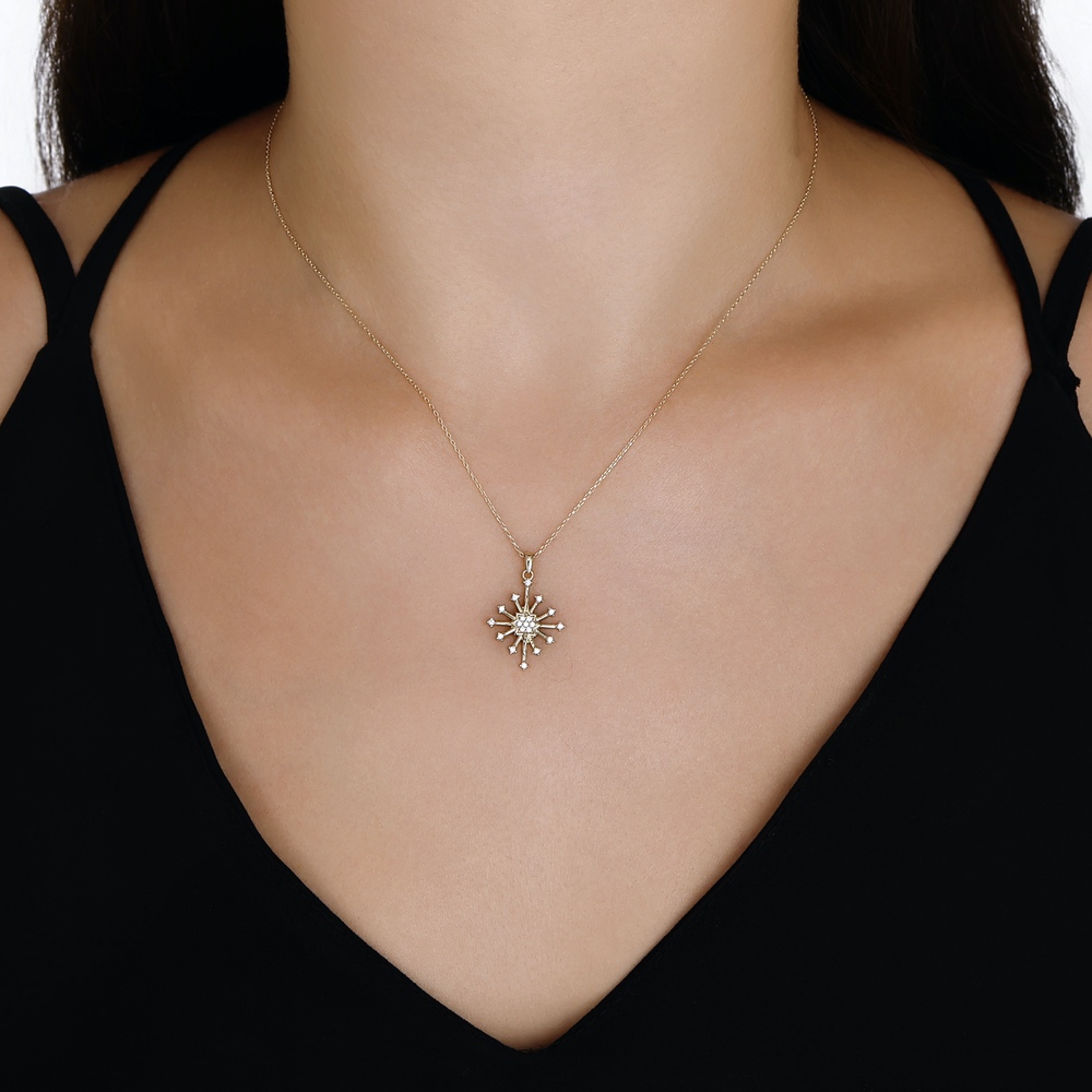 Altın Tasarım Kolye