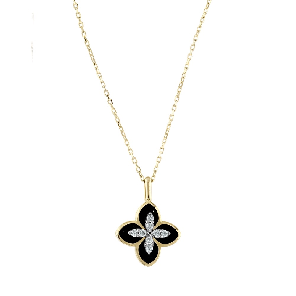 Altın Çiçek Kolye