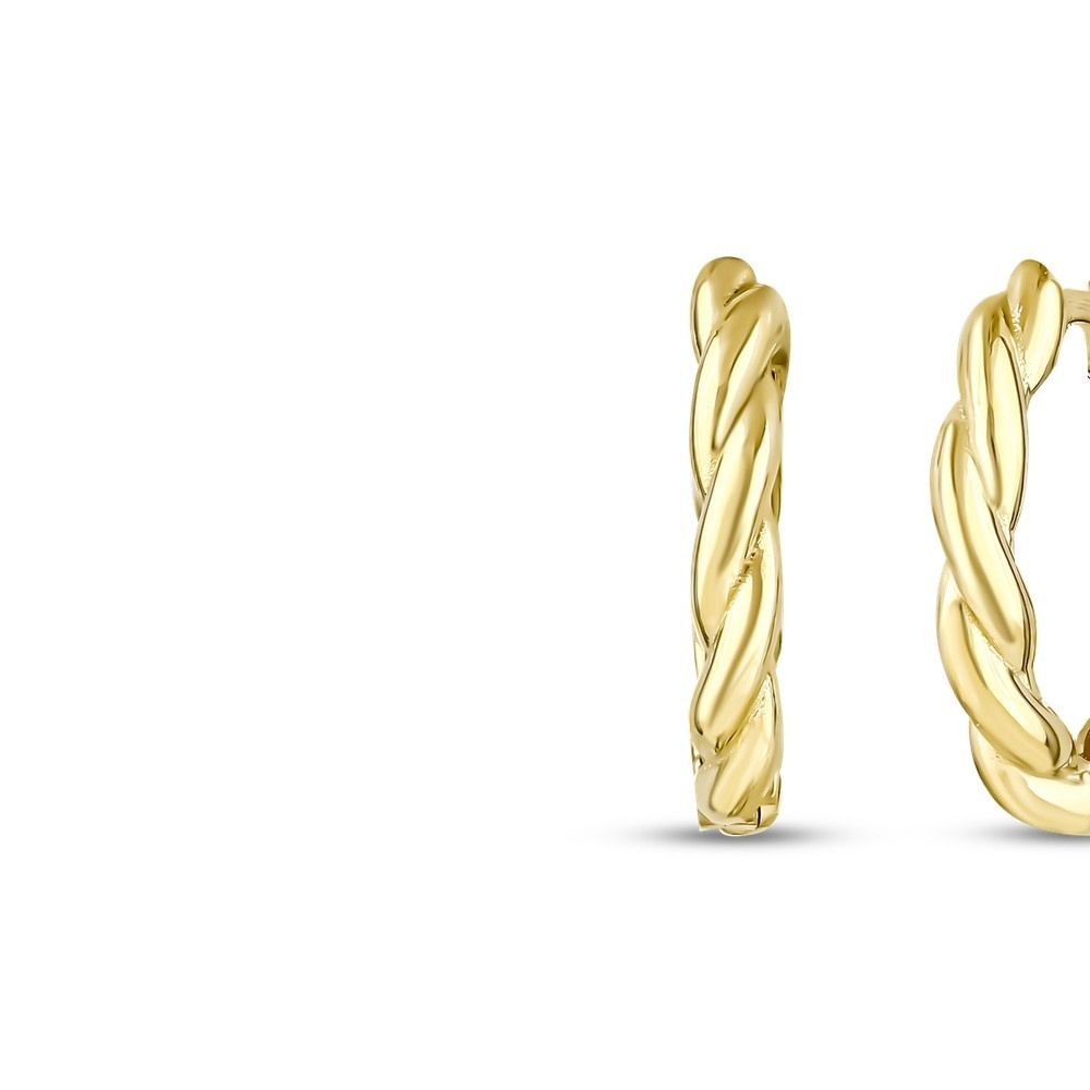 Altın Burgu Halka Küpe